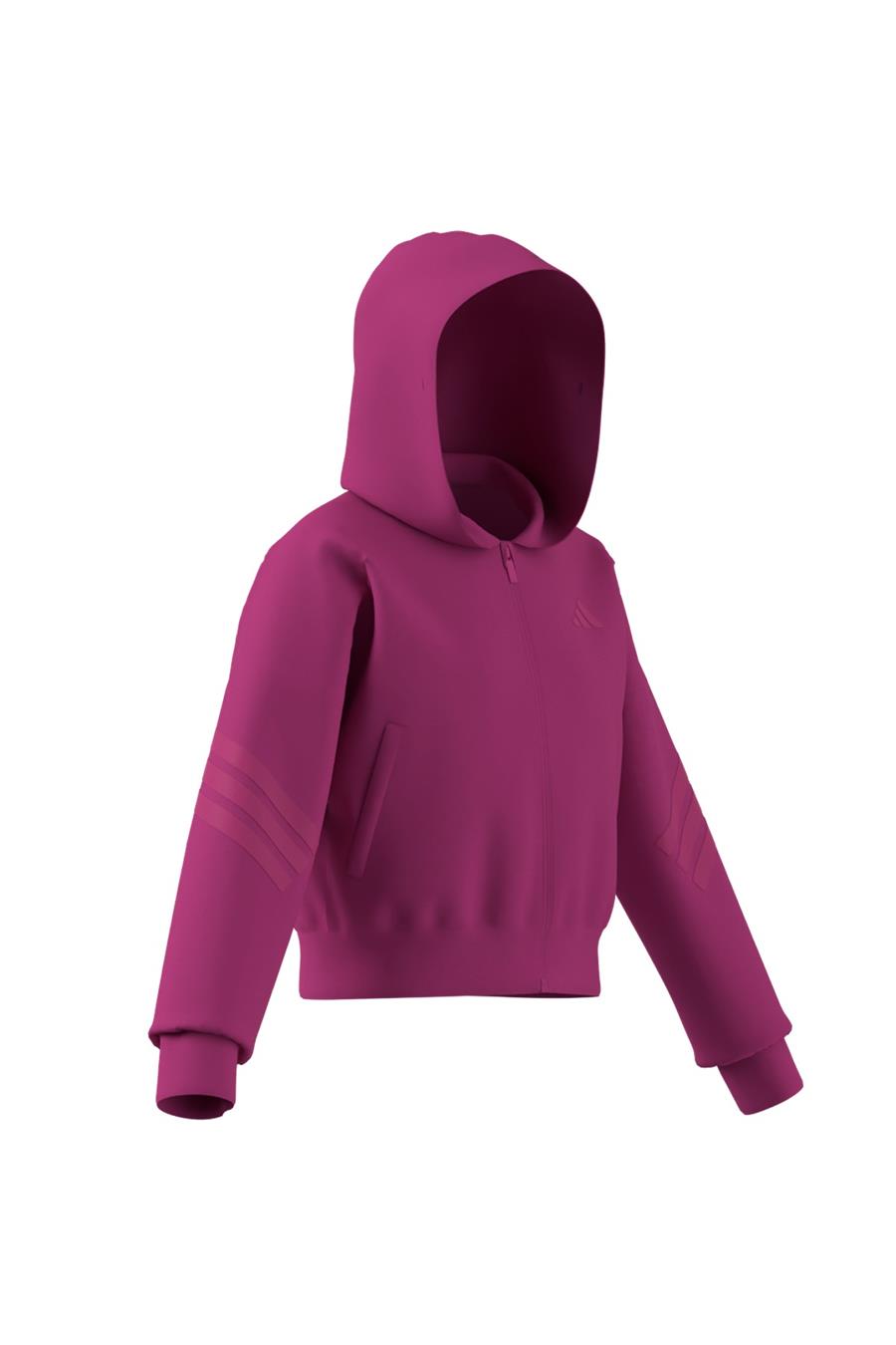 adidas Çocuk  Pembe  KAPŞONLU CEKET JG FI 3S FZ JJ4849