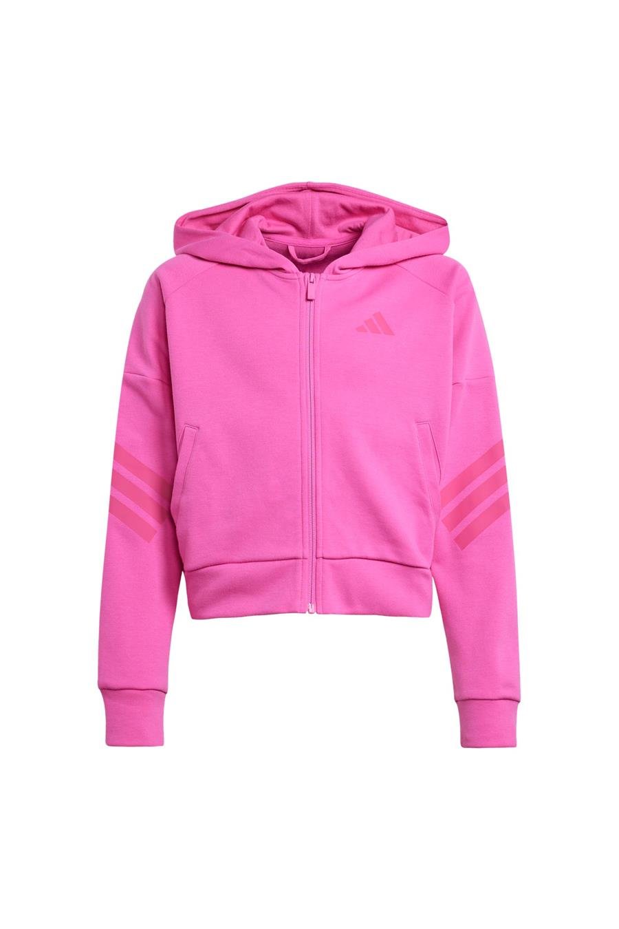 adidas Çocuk  Pembe  KAPŞONLU CEKET JG FI 3S FZ JJ4849