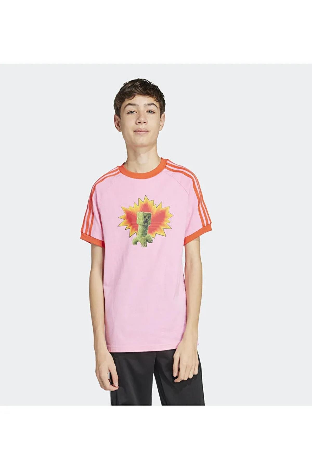 adidas Çocuk  Pembe  T-shirt GFX TEE JZ9931