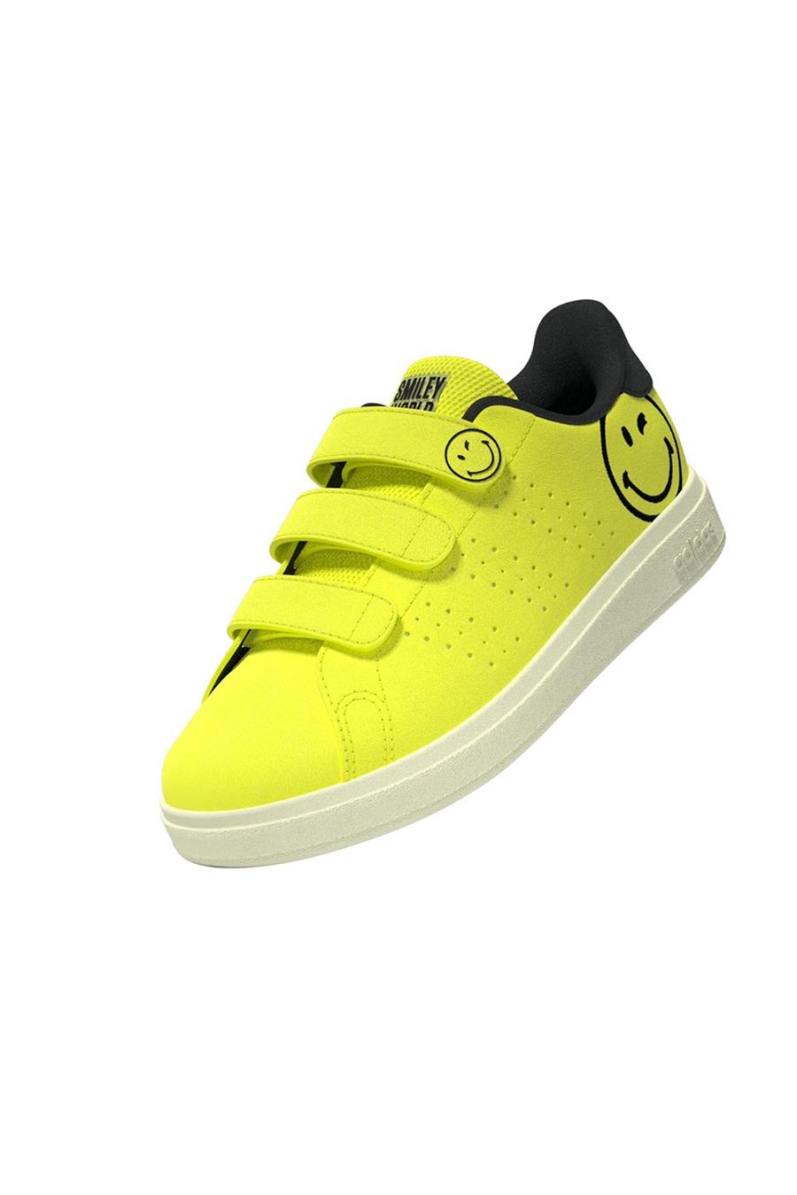 adidas Çocuk  Sarı  Yürüyüş Ayakkabısı ADVANTAGE SMILEY CF C IH6252