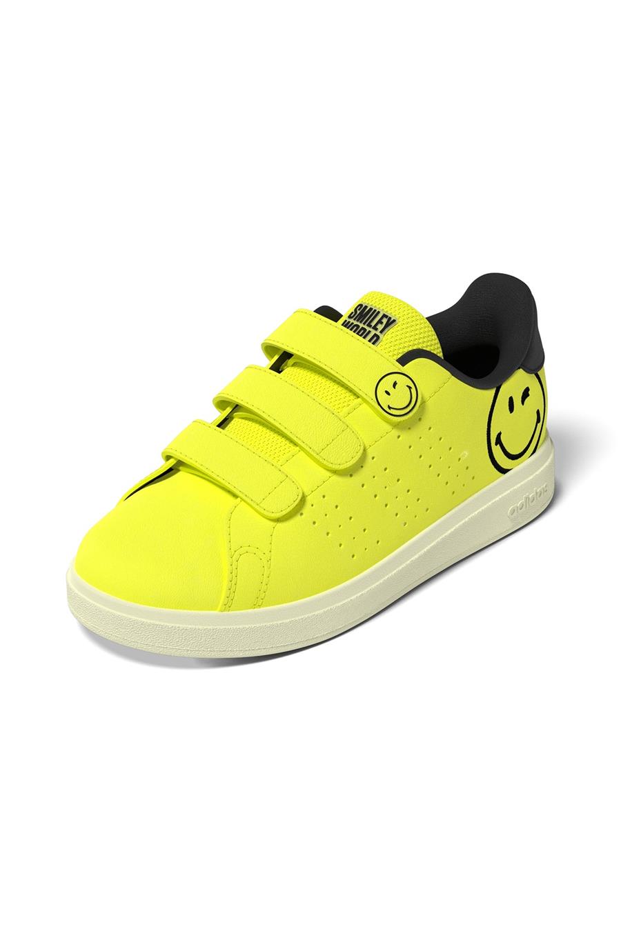 adidas Çocuk  Sarı  Yürüyüş Ayakkabısı ADVANTAGE SMILEY CF C IH6252