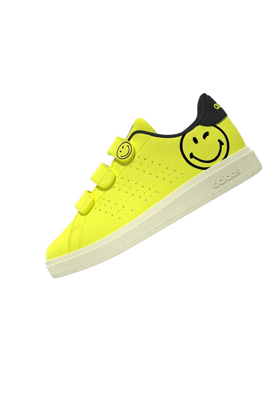 adidas Çocuk  Sarı  Yürüyüş Ayakkabısı ADVANTAGE SMILEY CF C IH6252