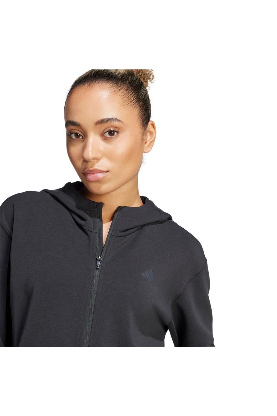 adidas Çocuk  Siyah  Ceket D4T FZ HOODIE JP2654