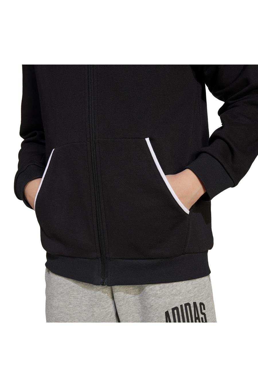 adidas Çocuk  Siyah  Ceket J CLGT FT FZ JM1534