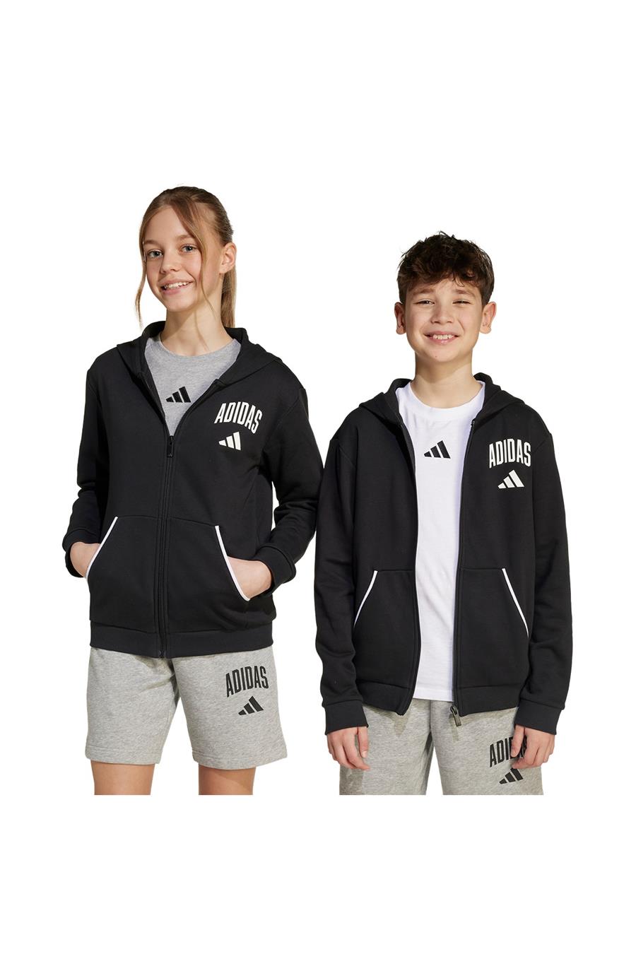 adidas Çocuk  Siyah  Ceket J CLGT FT FZ JM1534