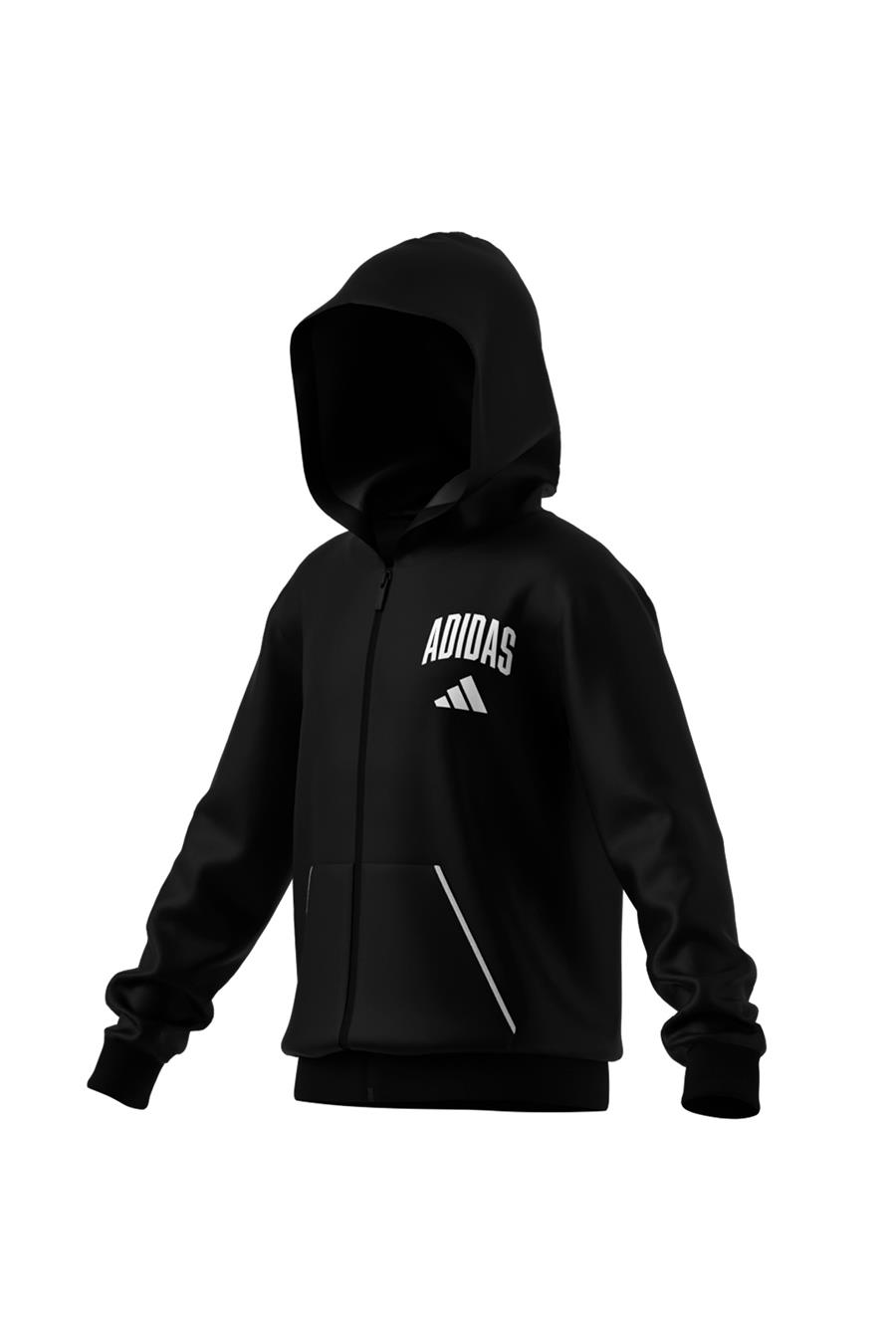 adidas Çocuk  Siyah  Ceket J CLGT FT FZ JM1534