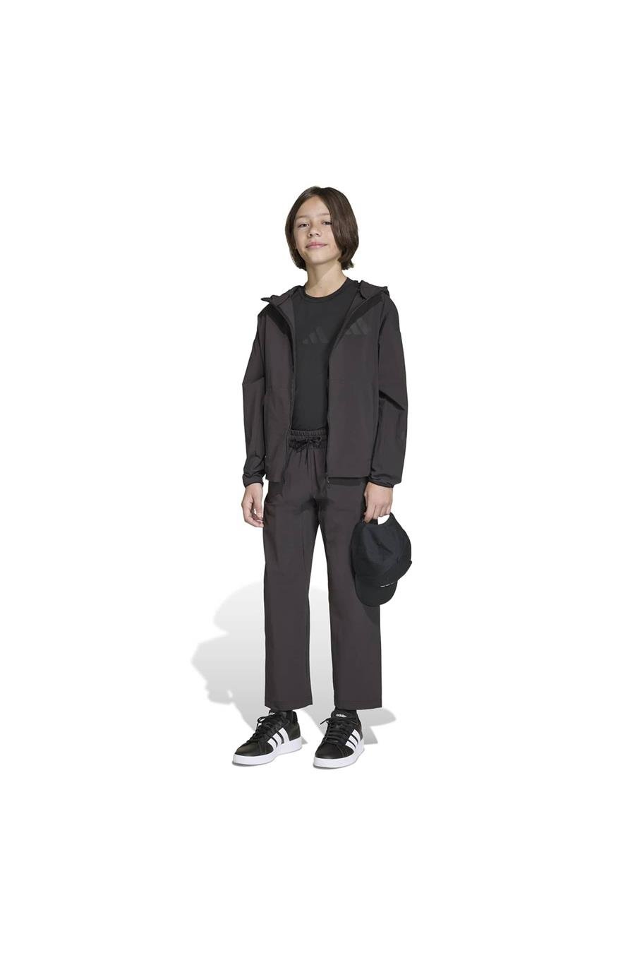 adidas  Çocuk Siyah  Ceket J Z.N.E. WV CU KD1158