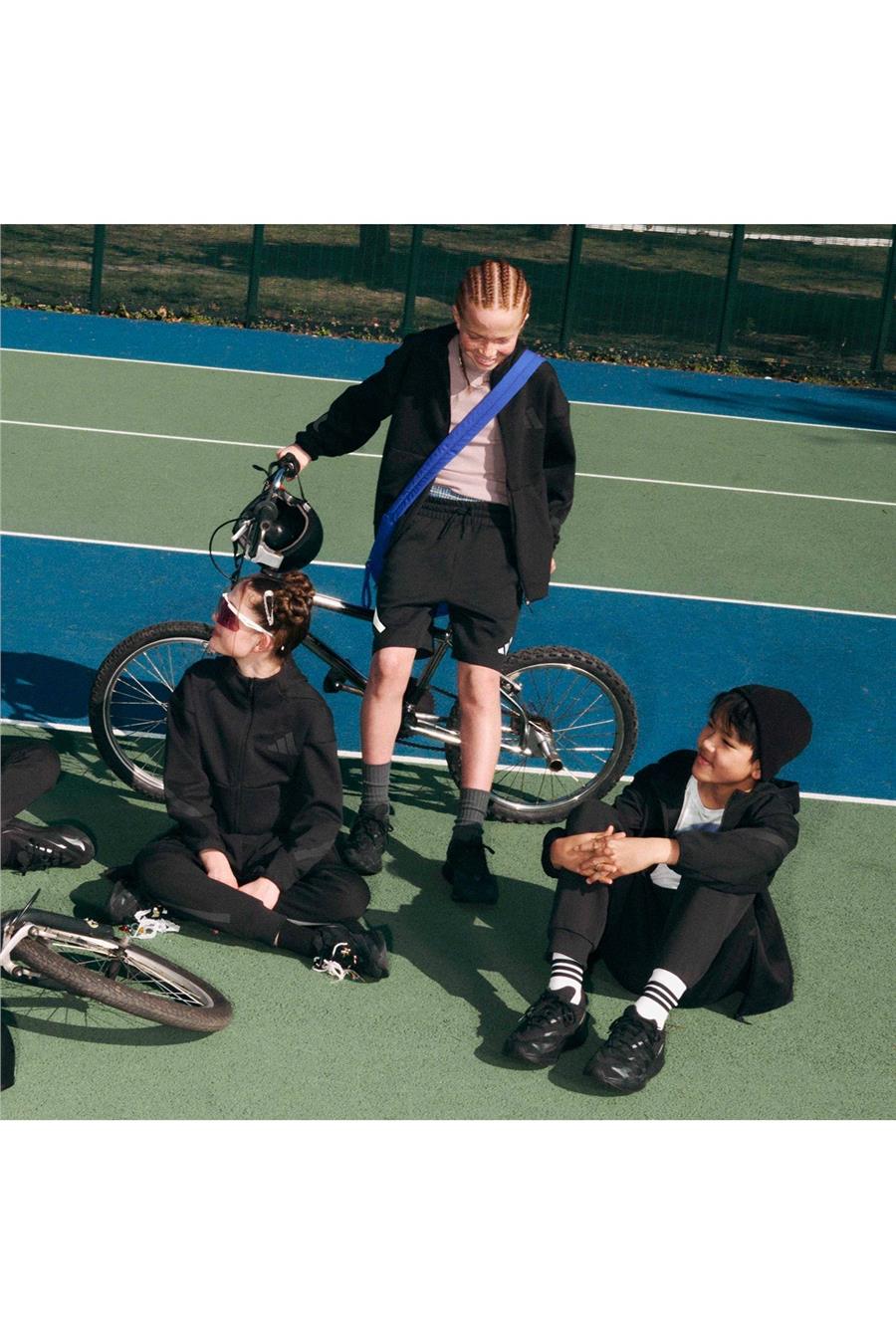 adidas Çocuk  Siyah  Ceket J Z.N.E.FZ JF2847