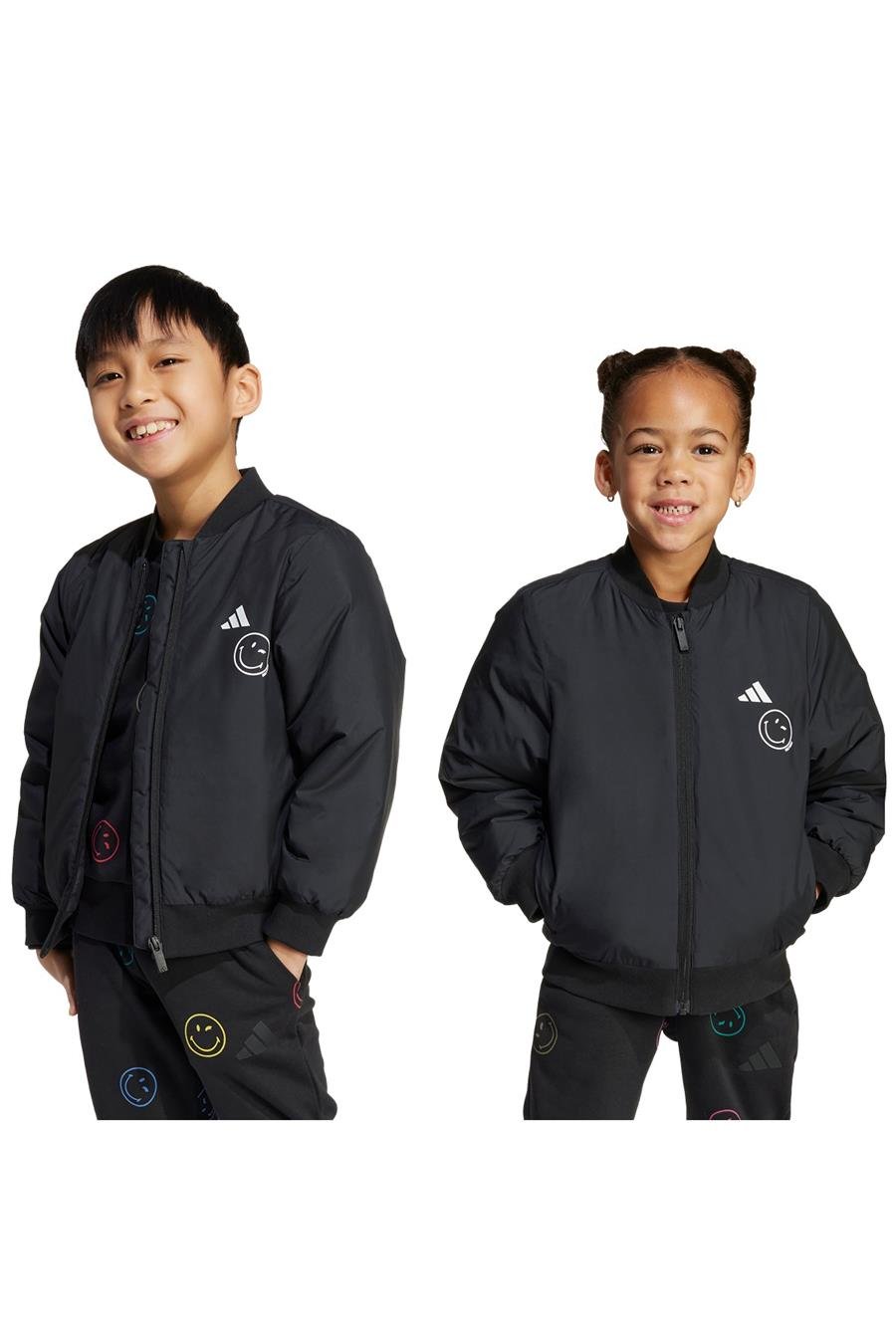 adidas  Çocuk  Siyah  Ceket LK SMI JACKET JL8839