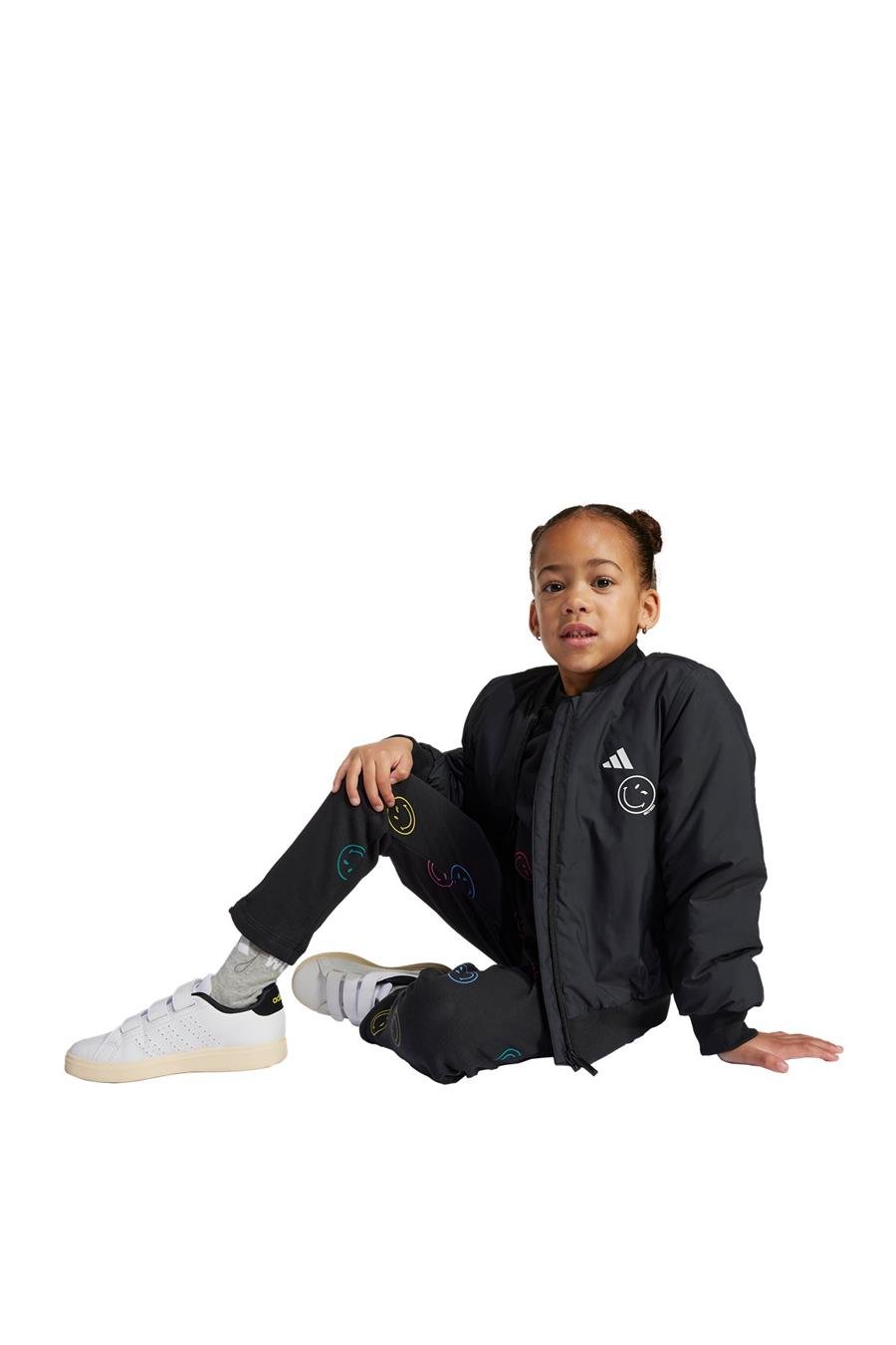 adidas  Çocuk  Siyah  Ceket LK SMI JACKET JL8839