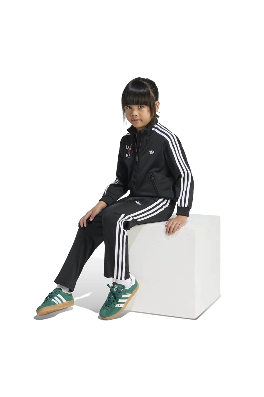 adidas Çocuk  Siyah  Eşofman FIREBIRD TS KC8433