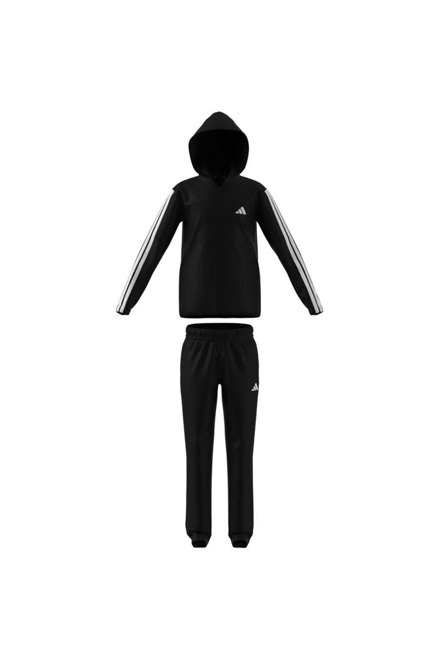 adidas  Çocuk Siyah  Eşofman J 3S FT TS 220 JD6505