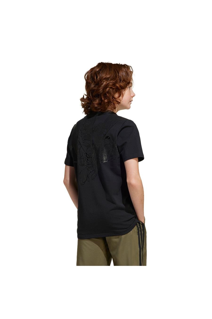 adidas Çocuk  Siyah  GRAPHIC TEE (SHORT SLEEVE J MRVL MS GFX T JC6260