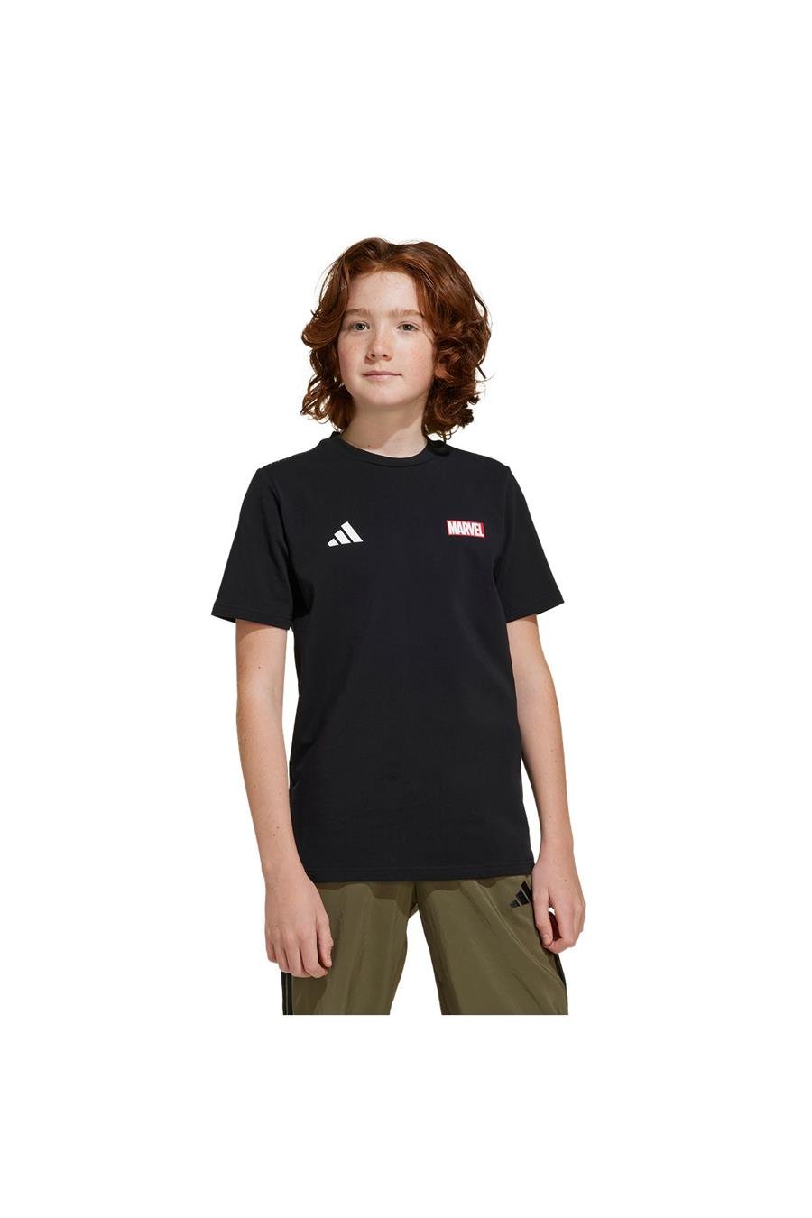 adidas Çocuk  Siyah  GRAPHIC TEE (SHORT SLEEVE J MRVL MS GFX T JC6260