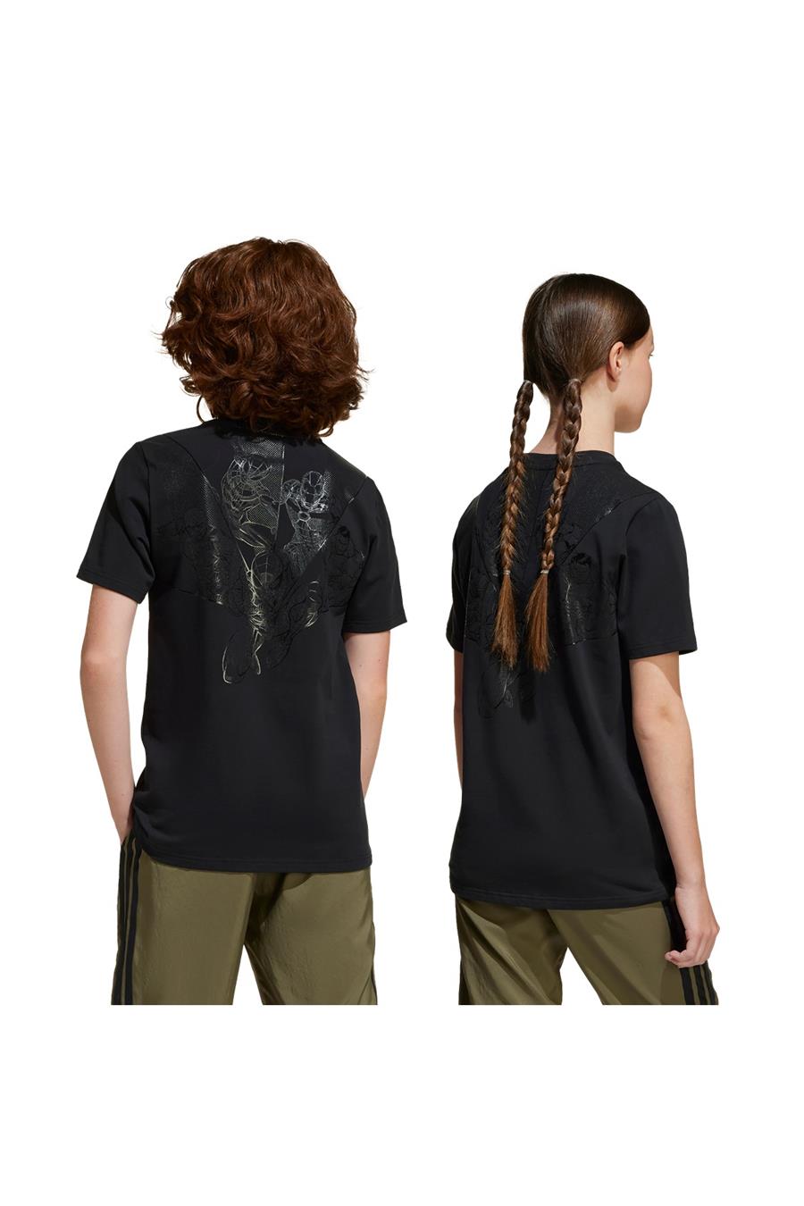 adidas Çocuk  Siyah  GRAPHIC TEE (SHORT SLEEVE J MRVL MS GFX T JC6260