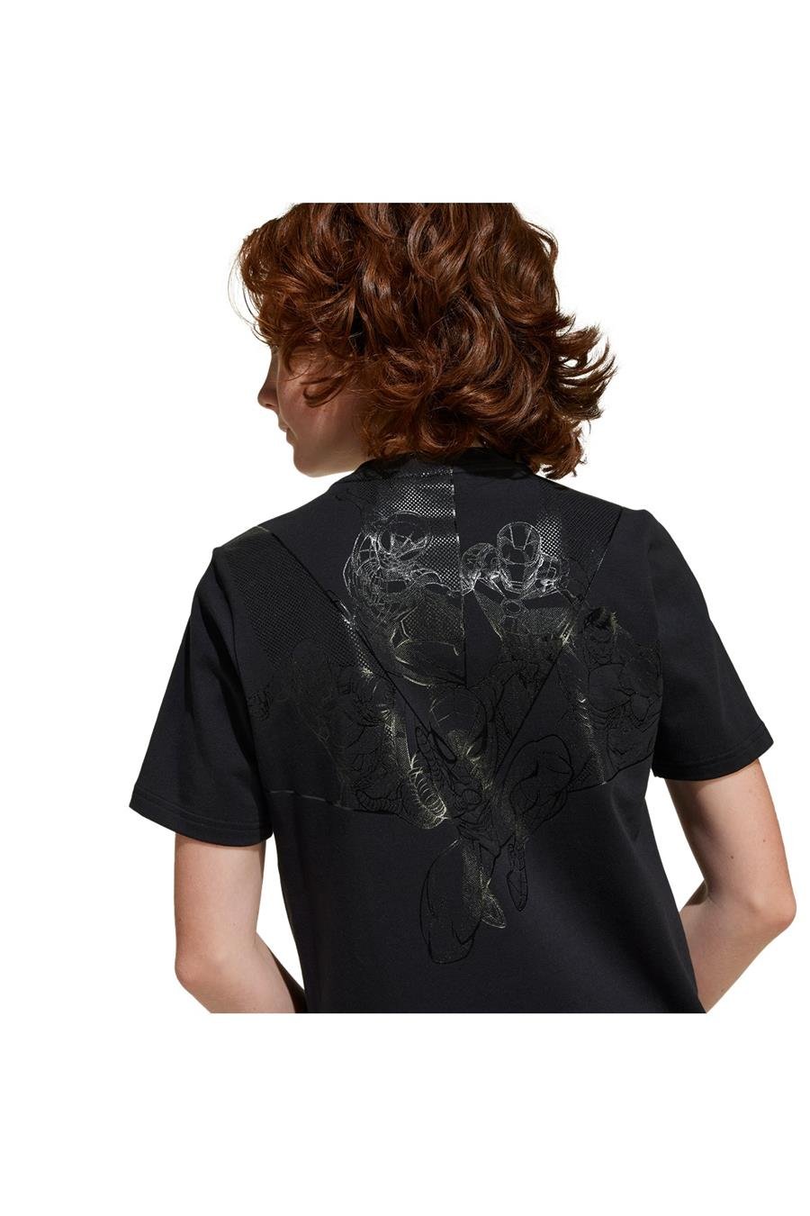 adidas Çocuk  Siyah  GRAPHIC TEE (SHORT SLEEVE J MRVL MS GFX T JC6260