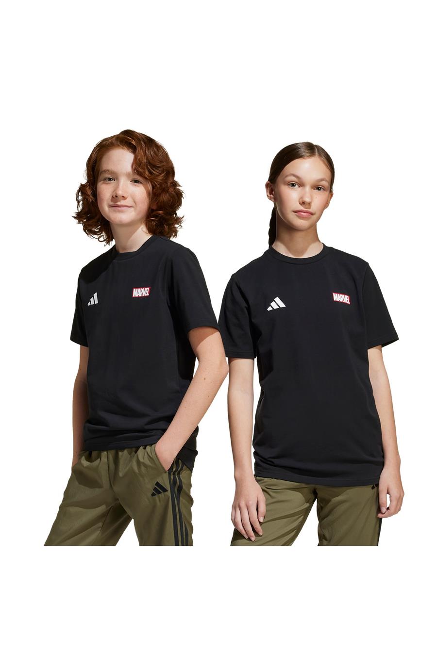 adidas Çocuk  Siyah  GRAPHIC TEE (SHORT SLEEVE J MRVL MS GFX T JC6260