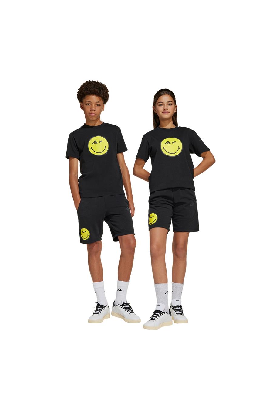 adidas Çocuk  Siyah  SHORTS (1/2) J SMI SHORT JJ3074