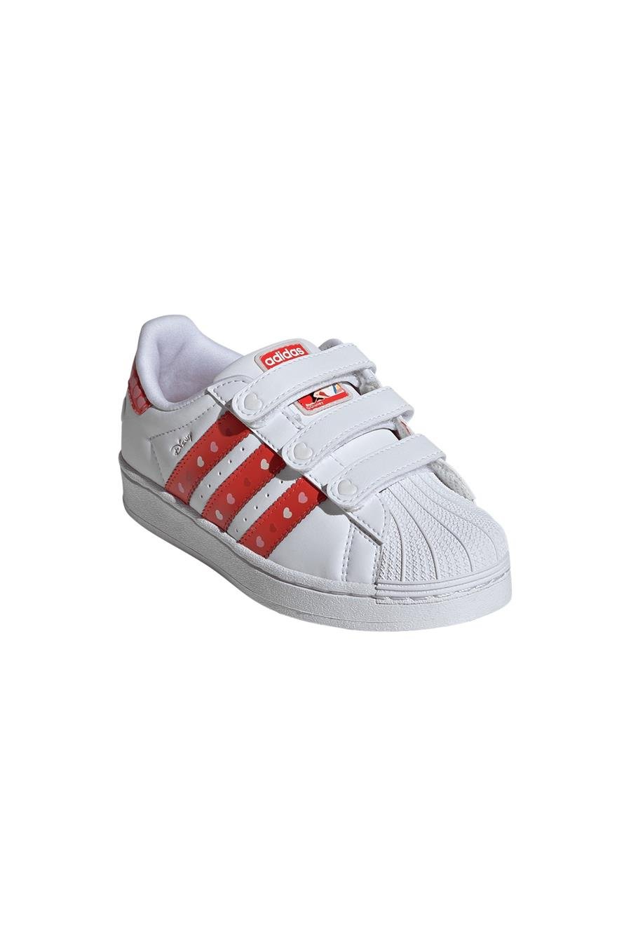 adidas Çocuk  Siyah  Sneaker SUPERSTAR LED LIGHTS CF C KK1295