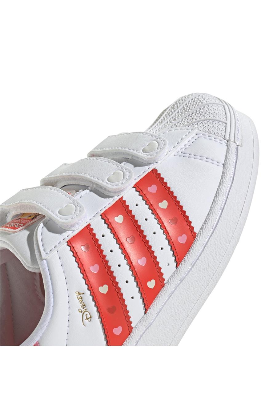 adidas Çocuk  Siyah  Sneaker SUPERSTAR LED LIGHTS CF C KK1295