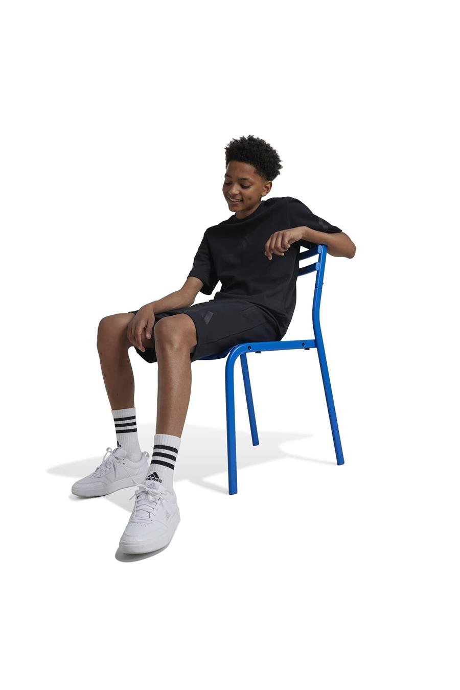 adidas  Çocuk Siyah  Şort J ZNE SHORTS JF2496