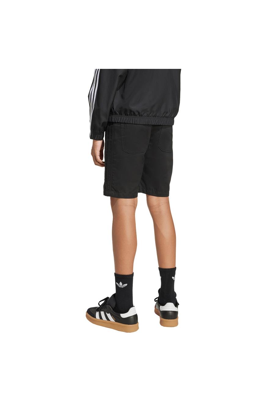 adidas Çocuk  Siyah  Şort TWILL SHORTS JX3887