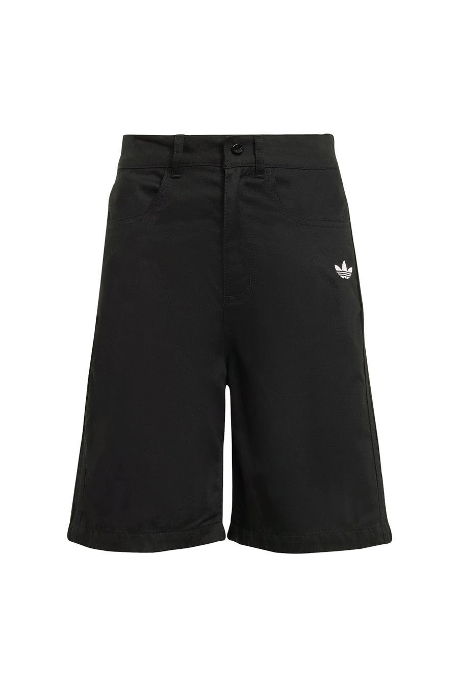 adidas Çocuk  Siyah  Şort TWILL SHORTS JX3887