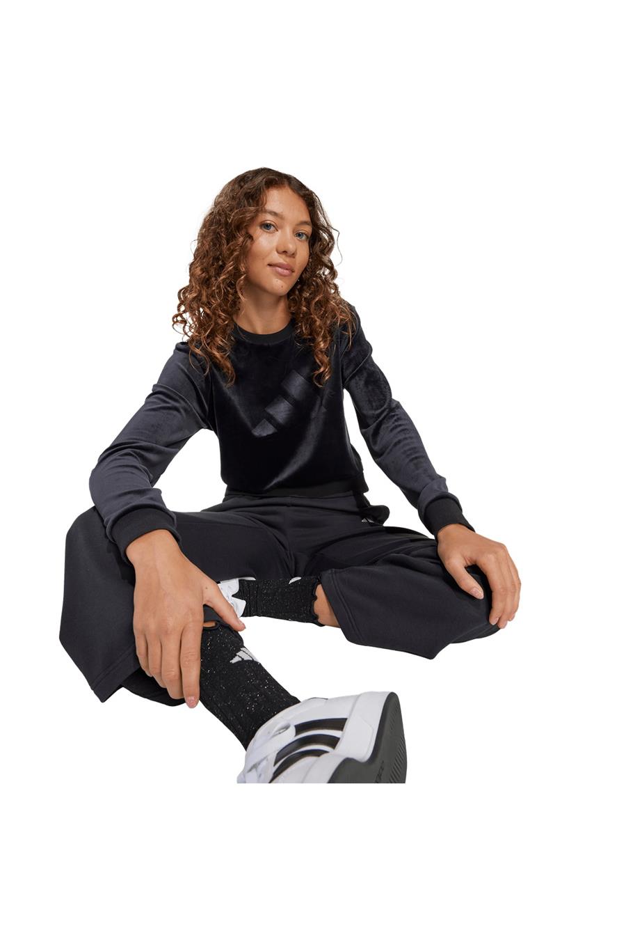 adidas Çocuk  Siyah  Sweatshirt JG HLD C SWT JN2230