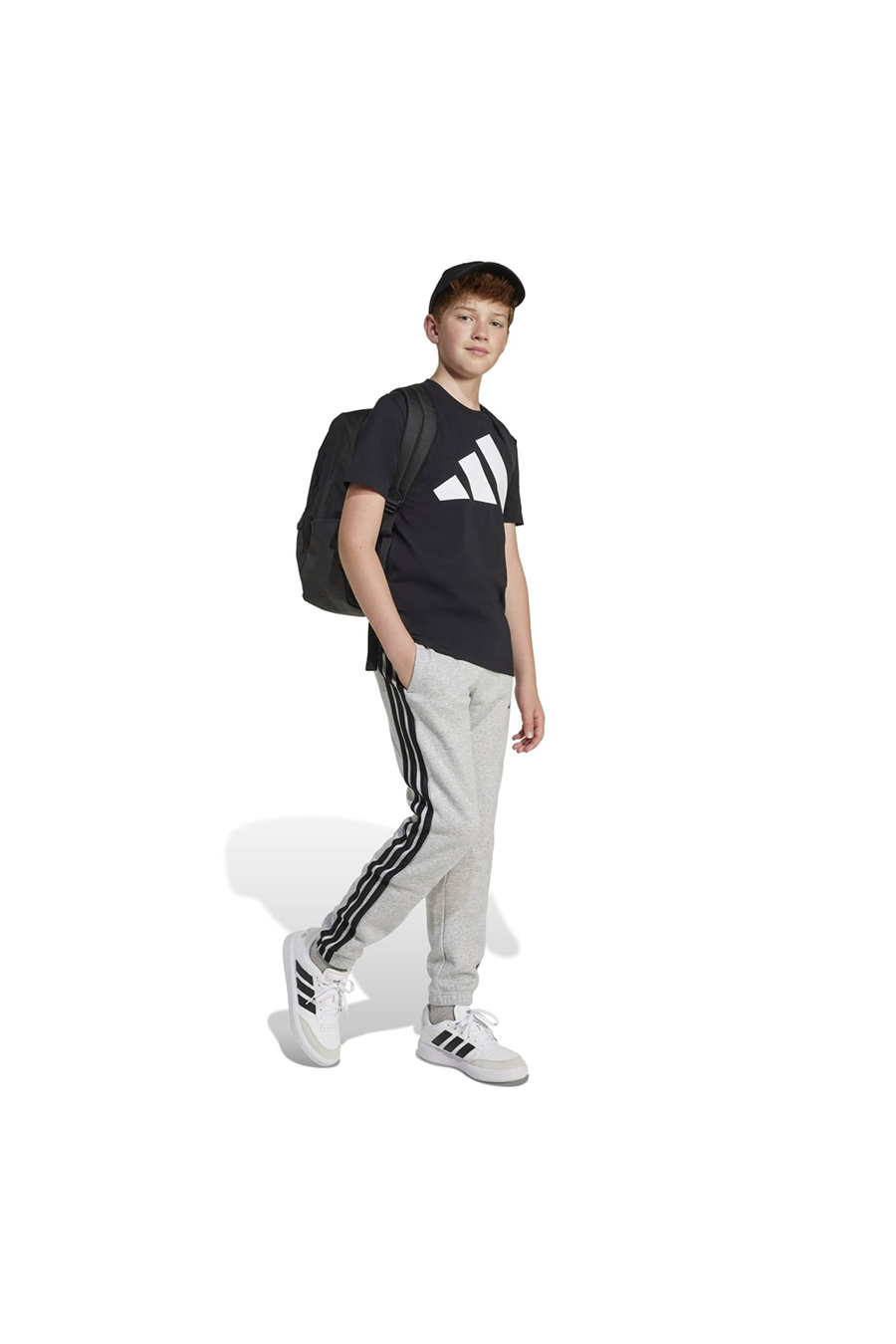 adidas Çocuk  Siyah  T-shirt J BL TEE 160 JC9660