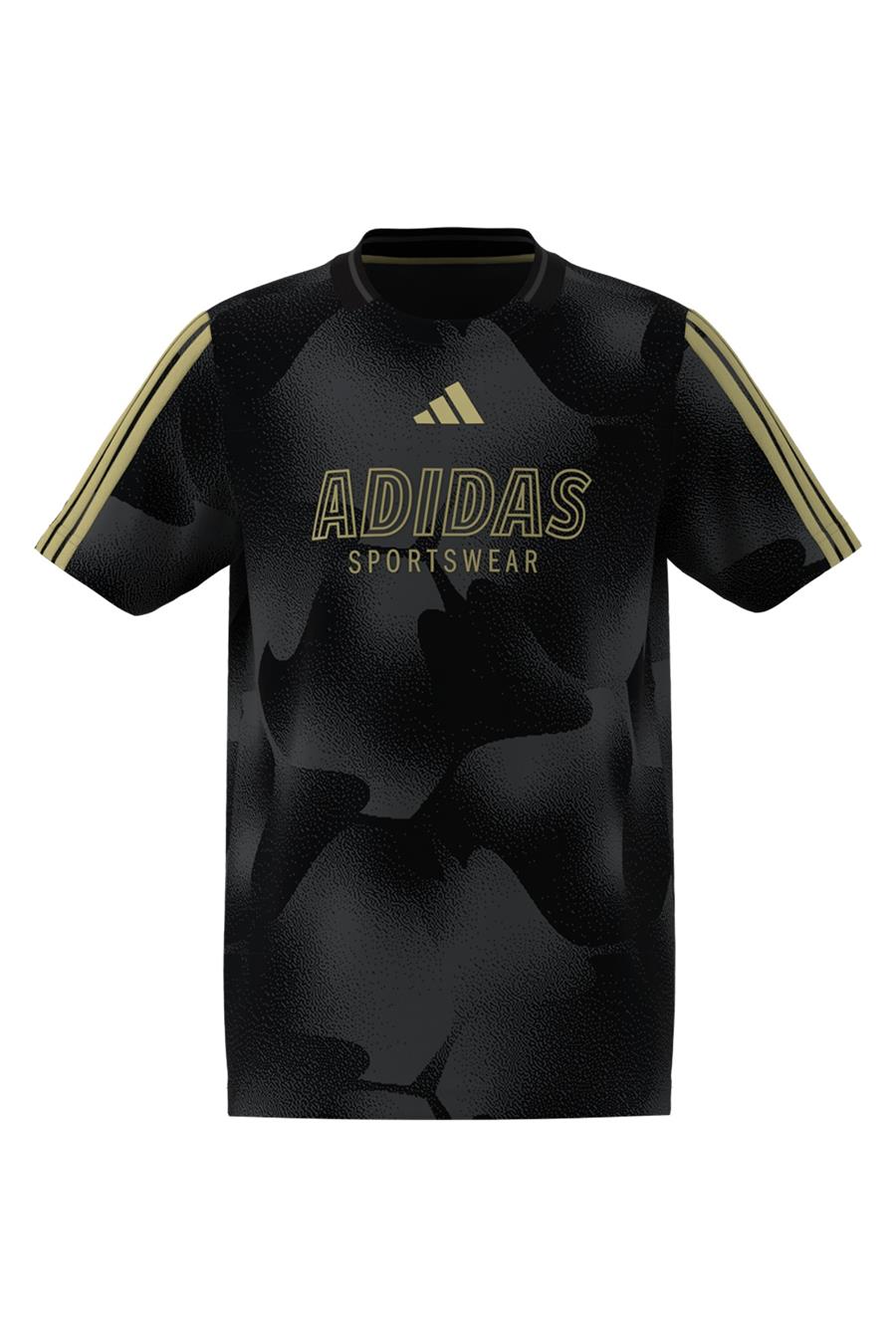 adidas Çocuk  Siyah  T-shirt J HOT COF TEE JI6183