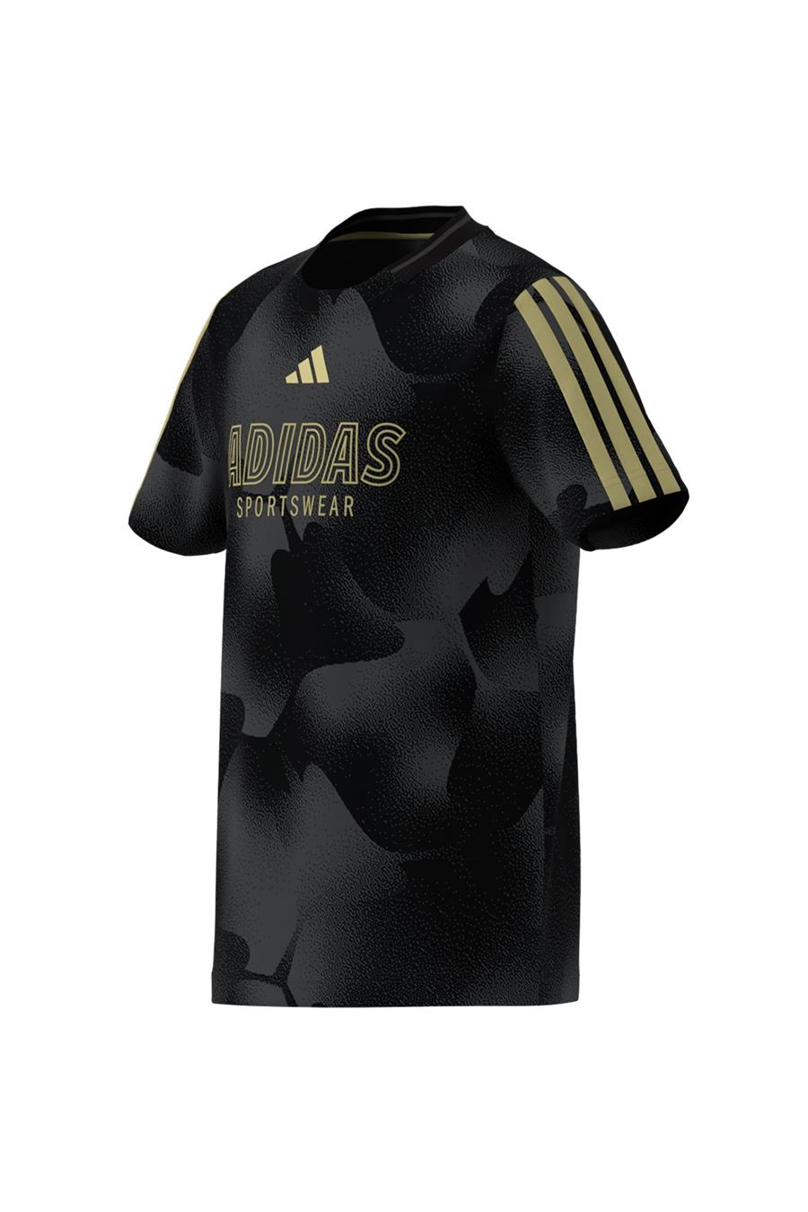 adidas Çocuk  Siyah  T-shirt J HOT COF TEE JI6183