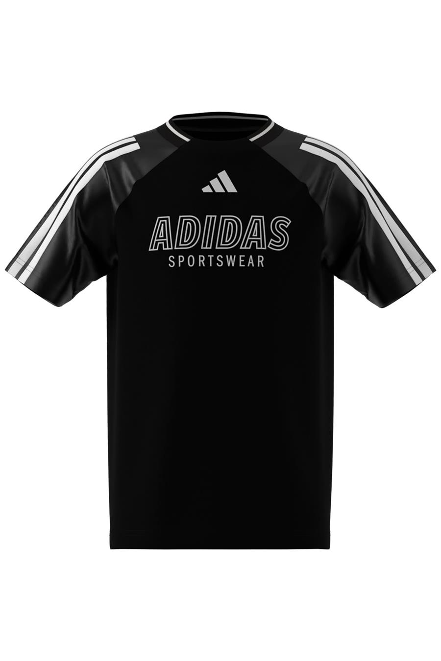 adidas Çocuk  Siyah  T-Shirt J HOT TEE JI6178