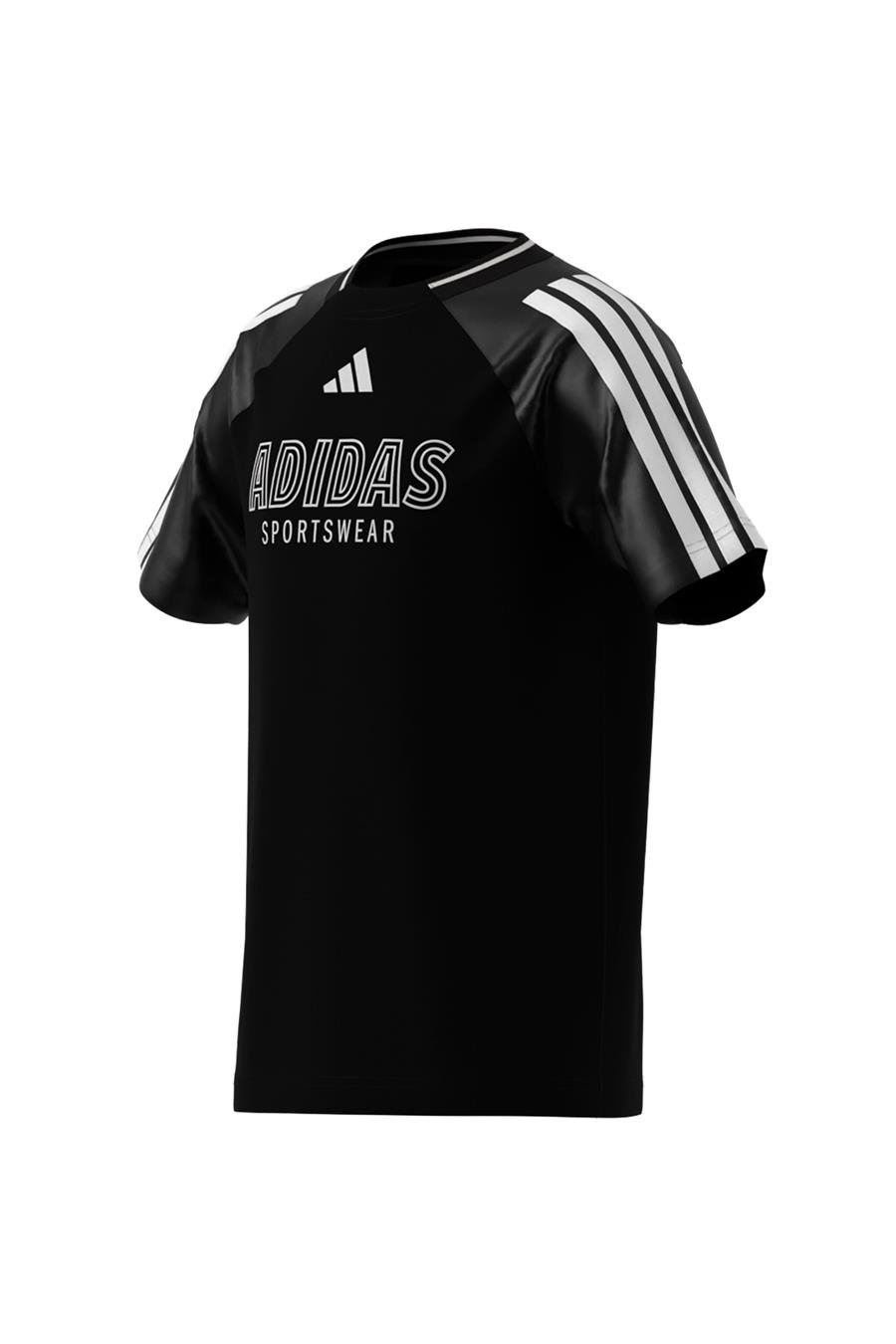 adidas Çocuk  Siyah  T-Shirt J HOT TEE JI6178