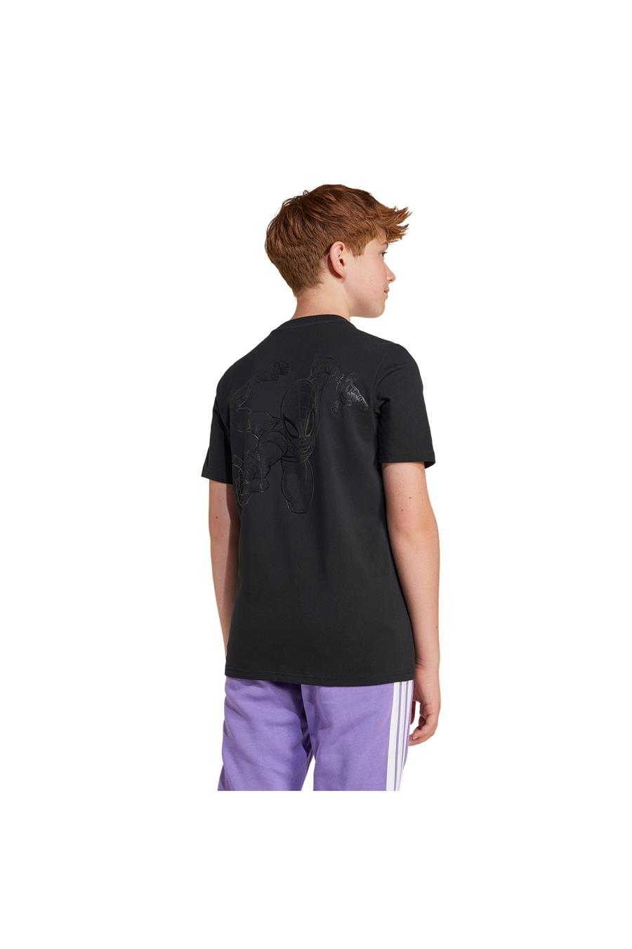 adidas Çocuk  Siyah  T-shirt J MRVL SM GFX T JF3638