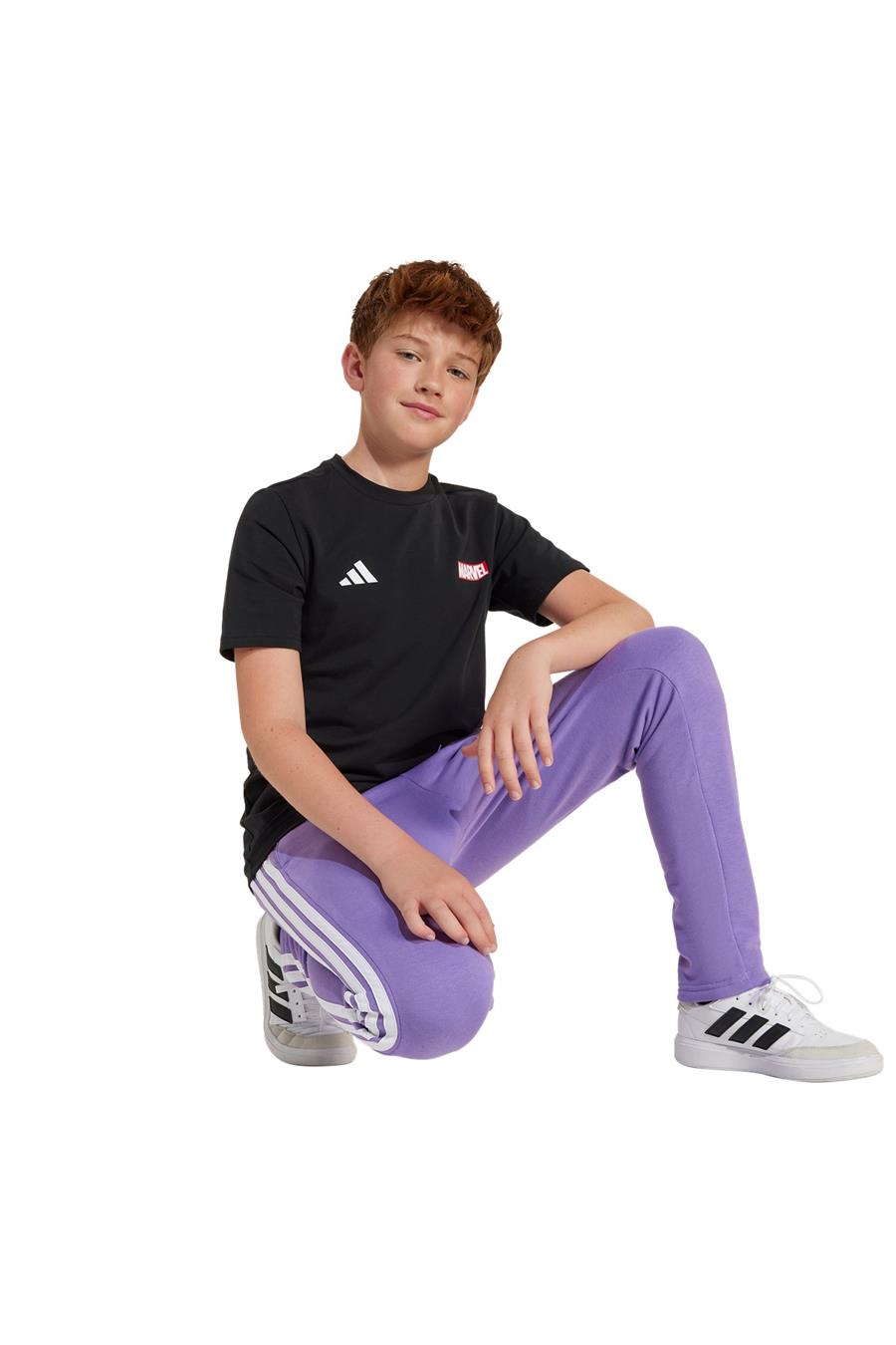 adidas Çocuk  Siyah  T-shirt J MRVL SM GFX T JF3638