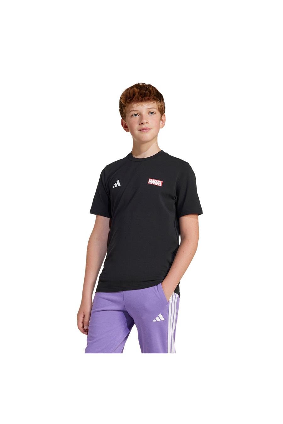 adidas Çocuk  Siyah  T-shirt J MRVL SM GFX T JF3638