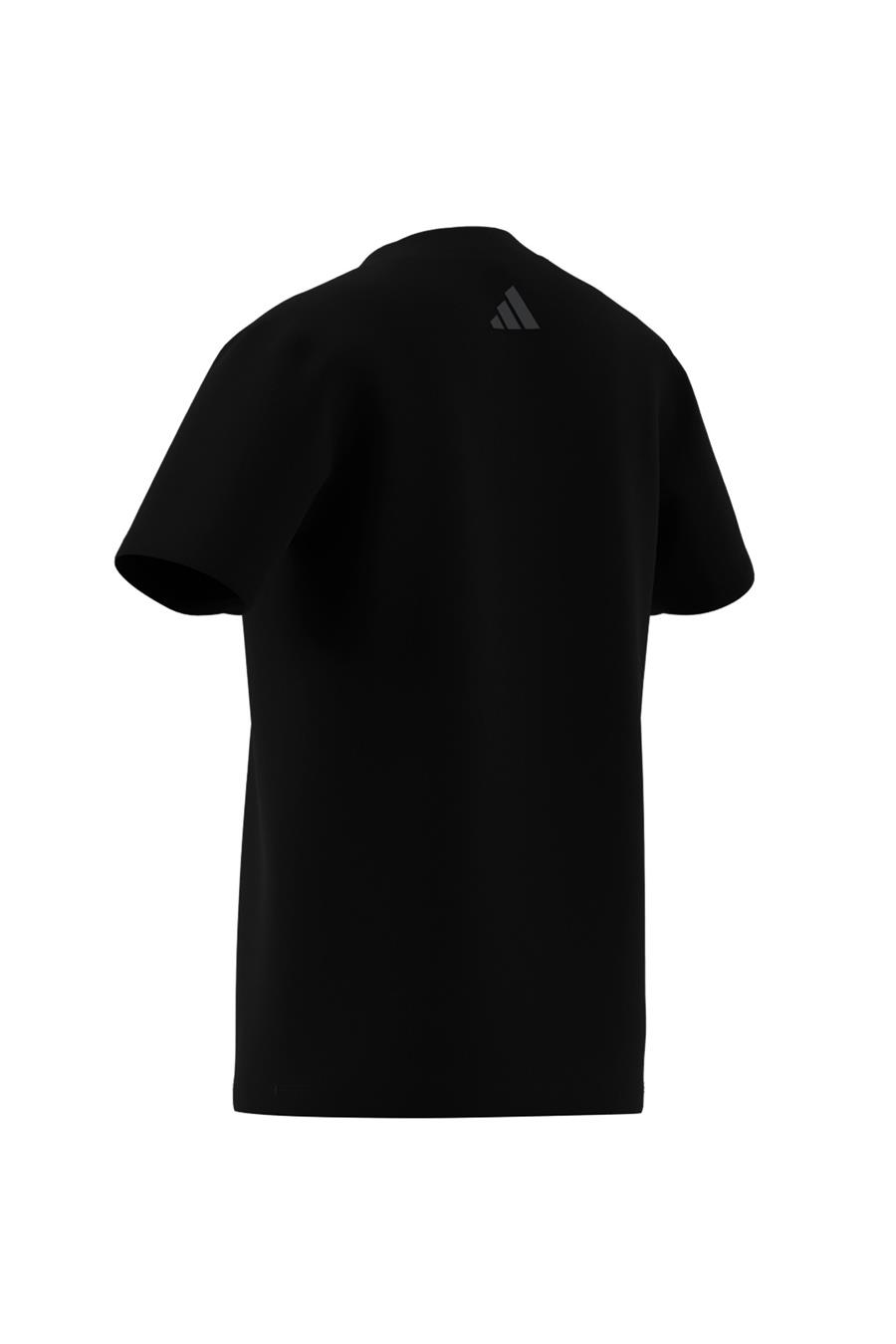 adidas Çocuk  Siyah  T-Shirt J SMI TEE JC7581