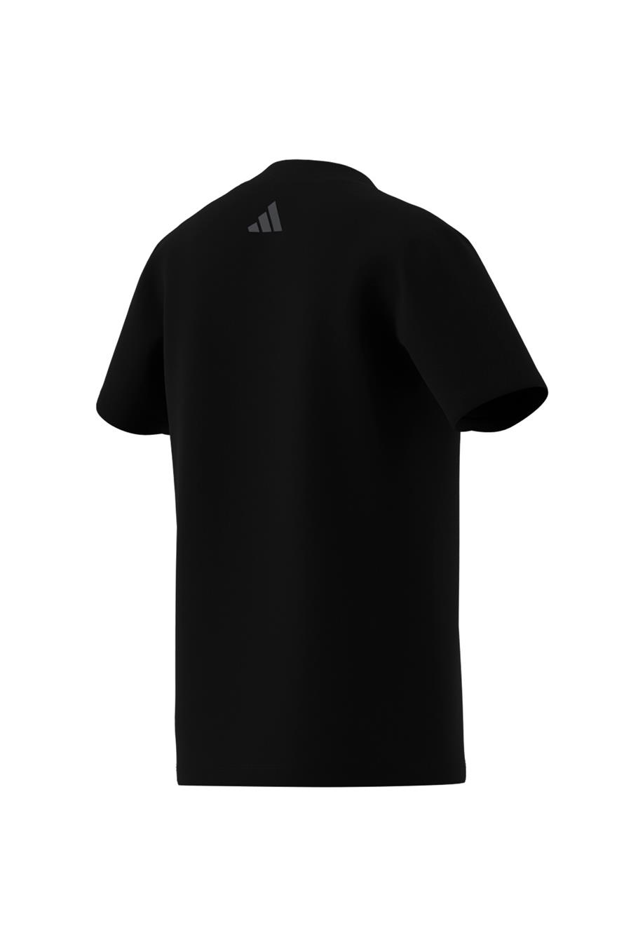 adidas Çocuk  Siyah  T-Shirt J SMI TEE JC7581