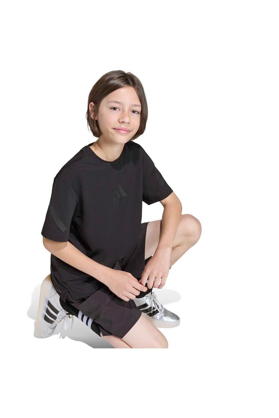 adidas  Çocuk Siyah  T-shirt J Z.N.E. CL TEE KD1157