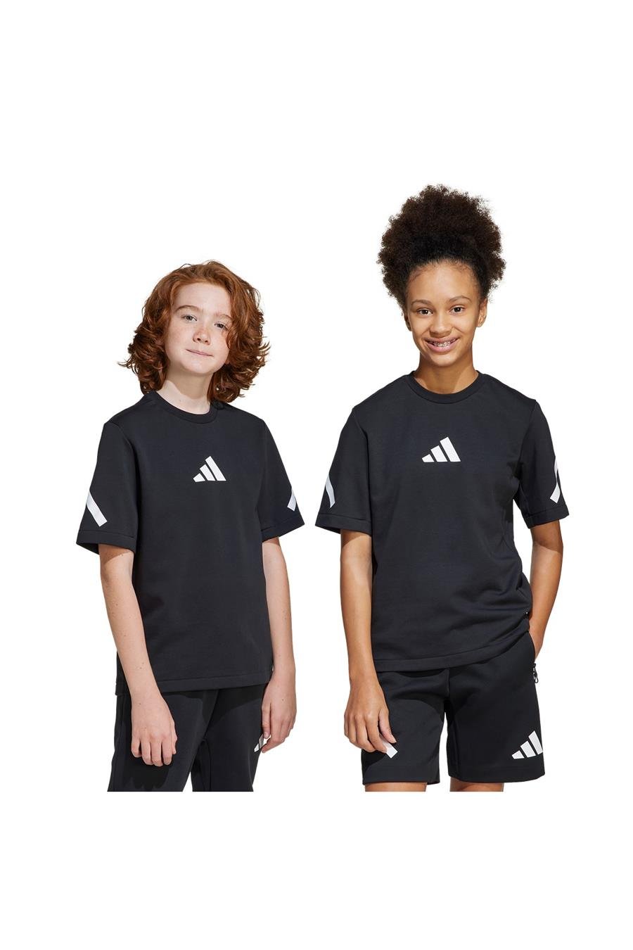 adidas Çocuk  Siyah  T-shirt J ZNE TEE JD0017