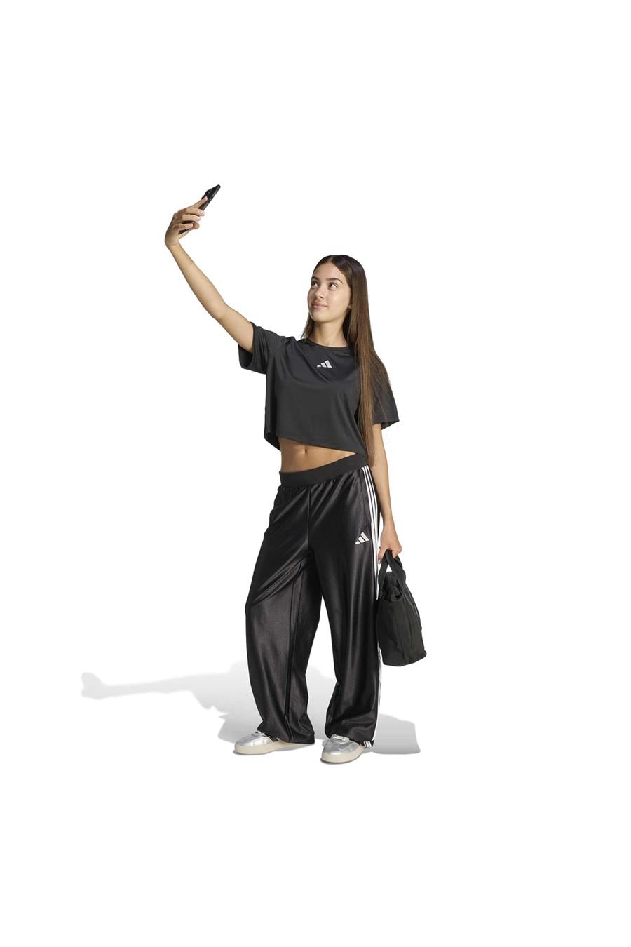 adidas  Çocuk Siyah  T-shirt JG GLAM TEE KB7027