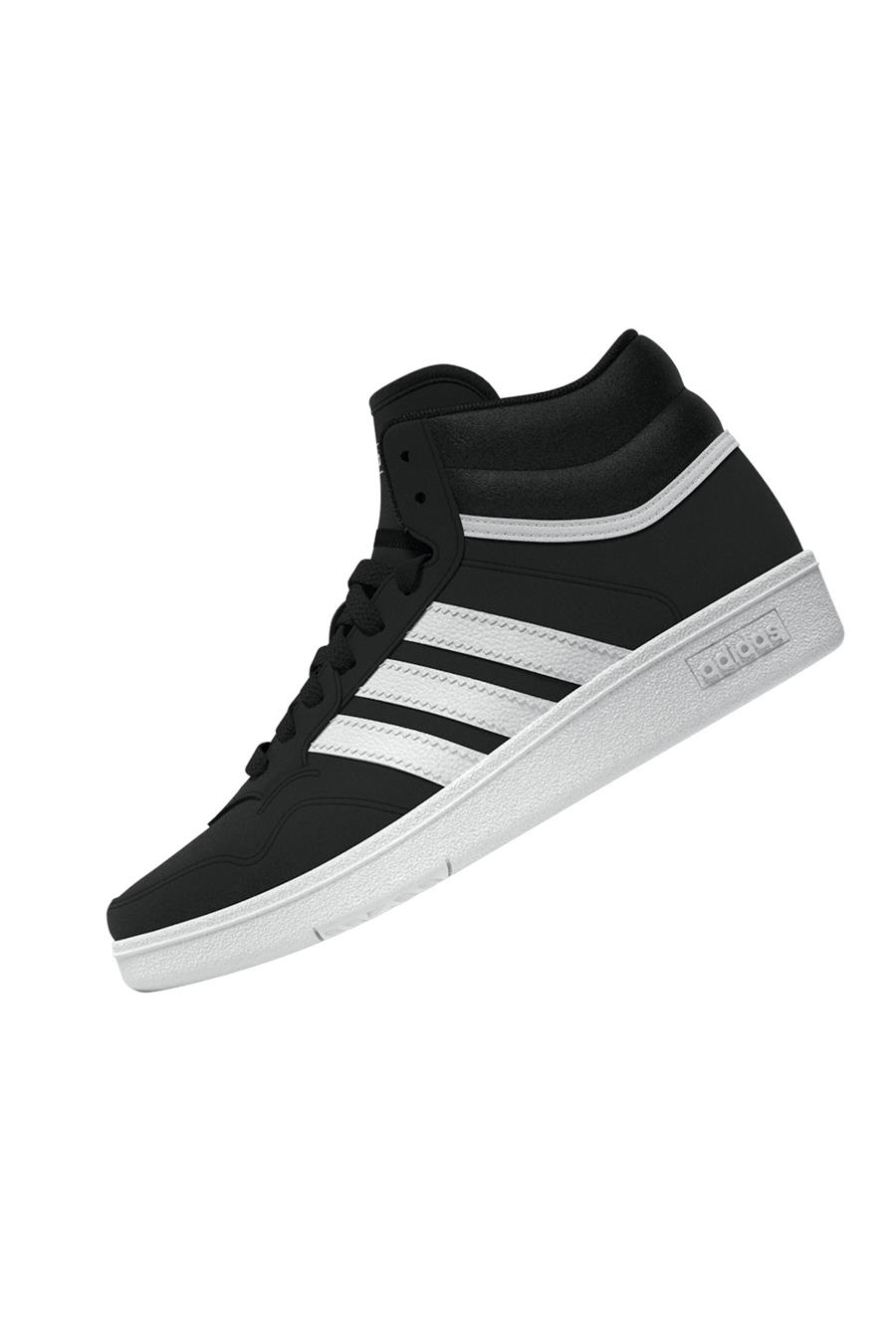 adidas Çocuk  Siyah  Yürüyüş Ayakkabısı HOOPS 4.0 MID J JI3477