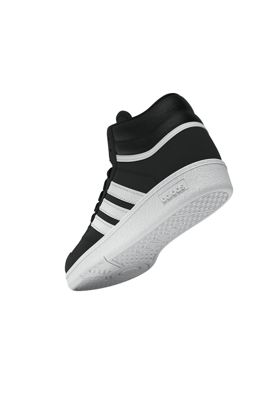 adidas Çocuk  Siyah  Yürüyüş Ayakkabısı HOOPS 4.0 MID J JI3477