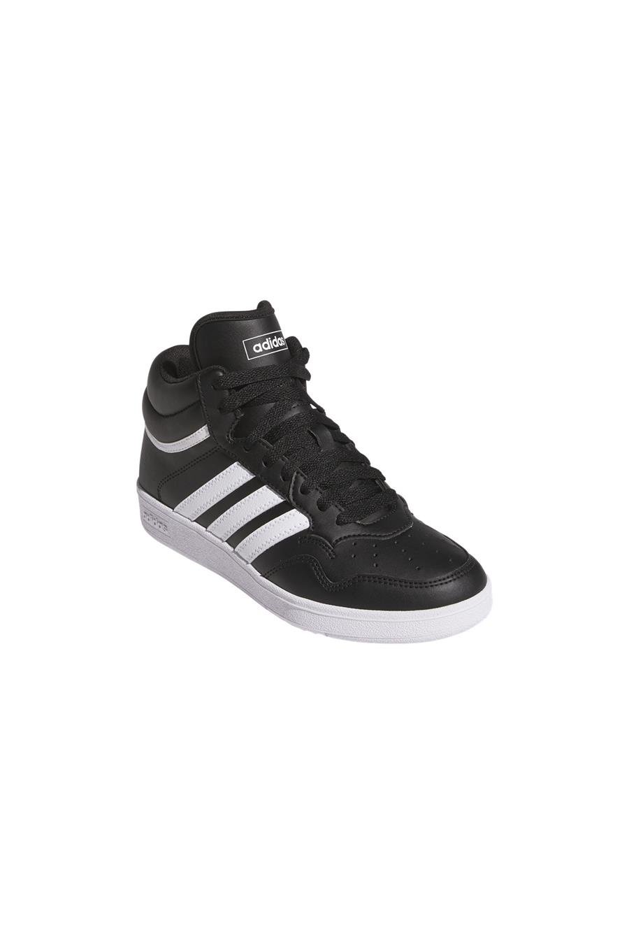 adidas Çocuk  Siyah  Yürüyüş Ayakkabısı HOOPS 4.0 MID J JI3477