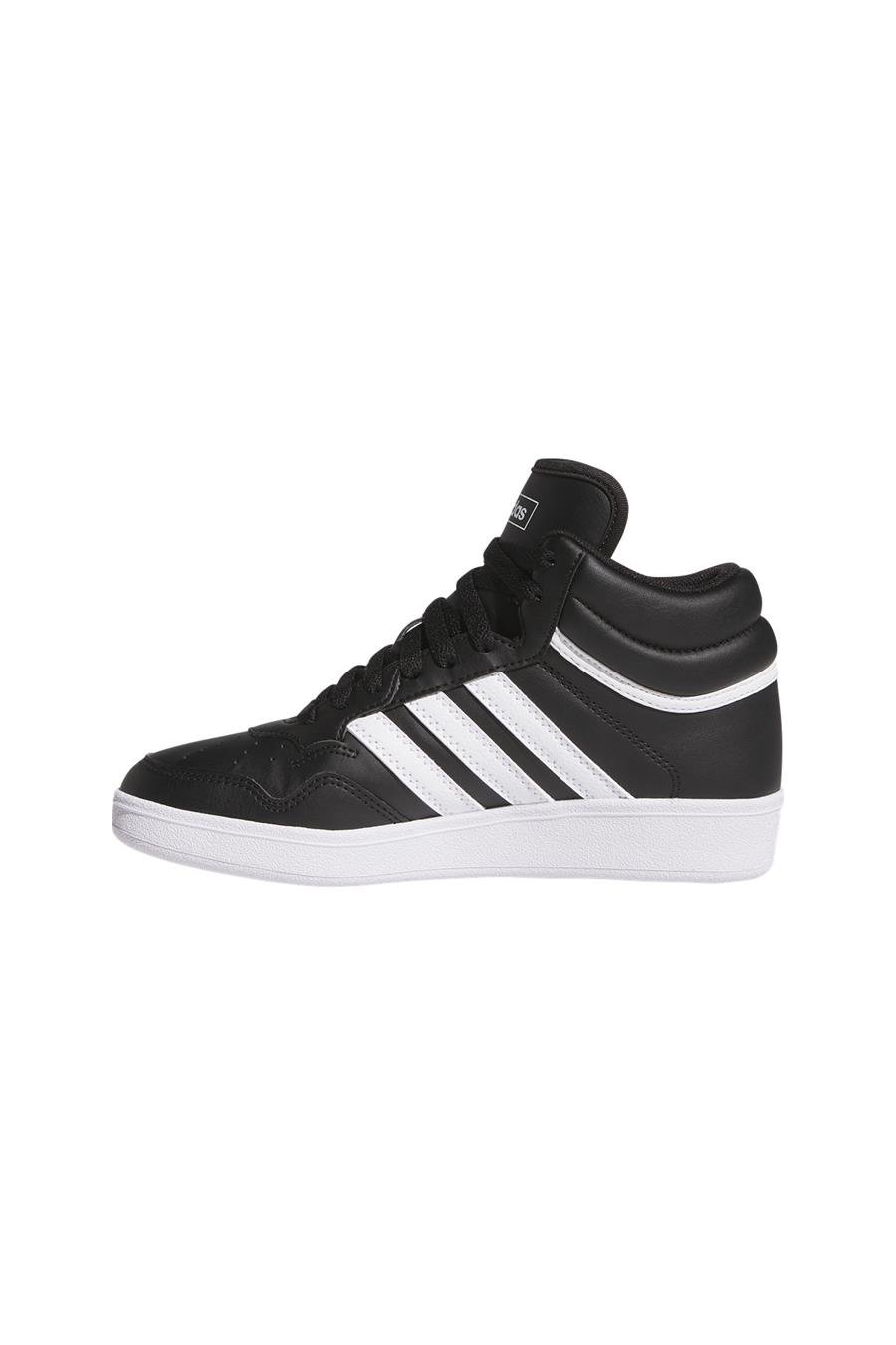 adidas Çocuk  Siyah  Yürüyüş Ayakkabısı HOOPS 4.0 MID J JI3477