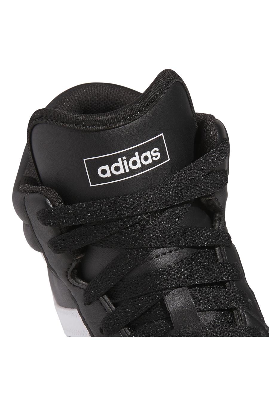 adidas Çocuk  Siyah  Yürüyüş Ayakkabısı HOOPS 4.0 MID J JI3477