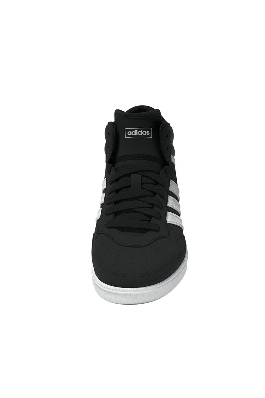 adidas Çocuk  Siyah  Yürüyüş Ayakkabısı HOOPS 4.0 MID J JI3477
