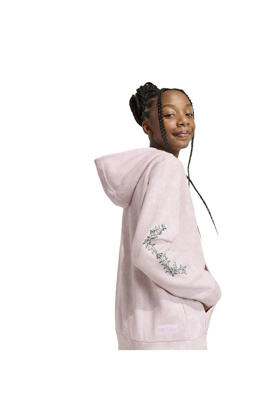 adidas Çocuk Sweatshirt ADIDAS DISNEY VILLAINS LOOSE WASHED GFX HOODIE KR4653