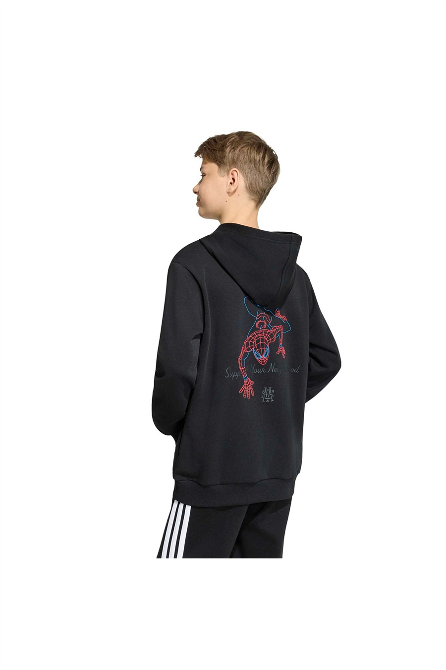 adidas Çocuk Sweatshirt ADIDAS MARVEL SPIDER-MAN HOODED SWEAT KG6130