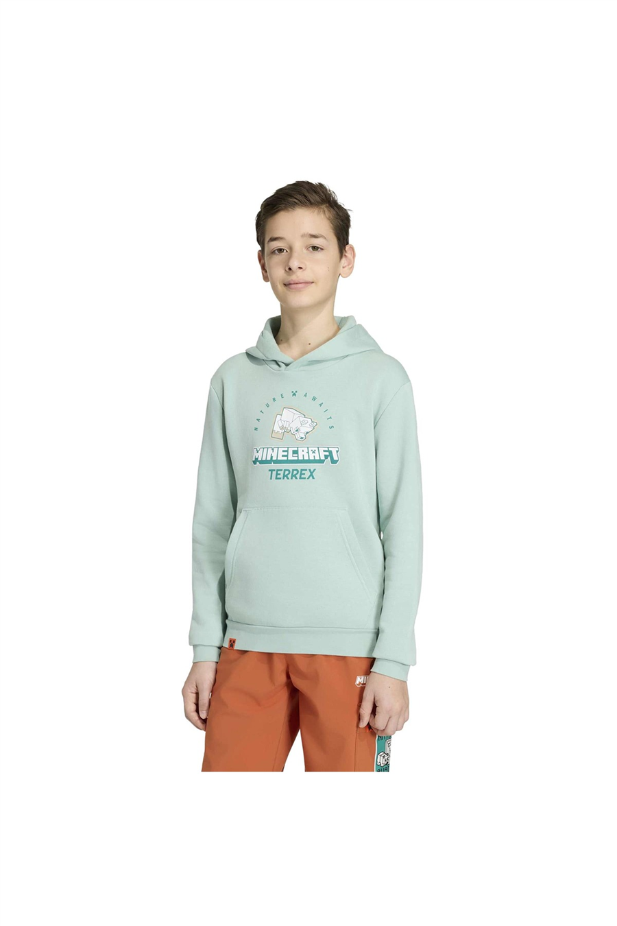 adidas Çocuk Sweatshirt Adidas Minecraft Terrex Hoodie KV6480